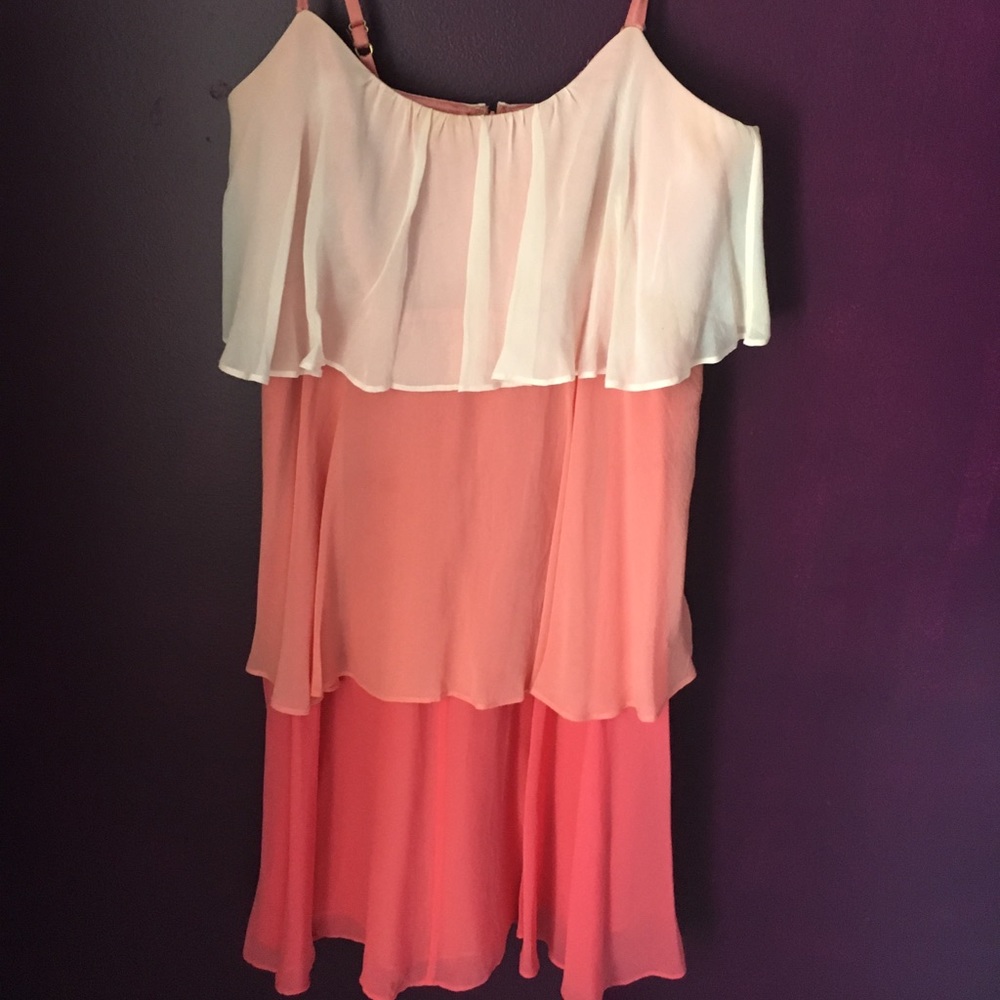 Laundry silk strappy dress. Size 2